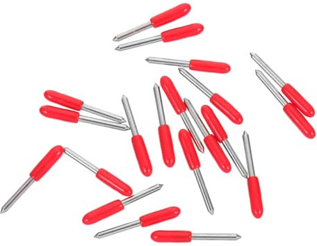 Lurrose Set Di 20 Taglierine Per Lettere Per Plotter Da Taglio E Incisione 3 Angoli Per Tagli Ad Alta Precisione