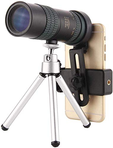 Telescopio binocolo Portatile ad Alto Zoom con Prisma BAK4 e Clip per treppiede - Lente Ottica HD per Condizioni di scarsa Illuminazione