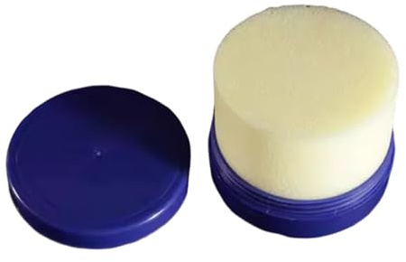 omiinitio Cepillo profesional para limpieza de raquetas de tenis de mesa, esponja limpiadora, accesorios de cuidado profesional, esponja en caja