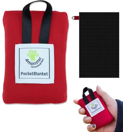 HUVZOR Mini Picknickdecke Ultraleicht ultradünne tragbare Stranddecke,camping gadgets,camping zubehör, Outdoor Decke für Strand, Picknick, Camping, Wandern, Reisen und Fahrrad 70 x 110 cm