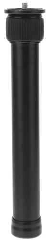 LALAFINA Bras D'extension en Alliage D'aluminium pour Trépied, Tube D'extension Réglable pour Stabilisateur et Appareil Photo Reflex, Tige D'extension Polyvalente pour Accessoires Photo,