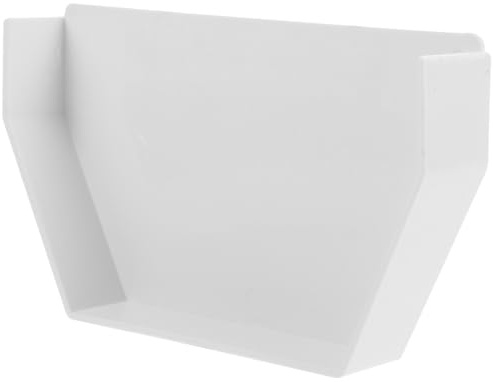 Alipis Tappo Terminale per Grondaia in Pvc 160mm, Copertura Terminale per Pluviali Guarnizione Anti-perdita, Accessorio per Grondaie Resistente e Facile da Installare, per Sistemi