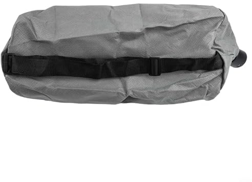 Sac collecteur de poussière pour meuleuse murale, sac d'aspirateur auto-amorçant, pour ponceuse murale, accessoire de machine de ponçage sans poussière avec connecteur, gris (1 pièce)