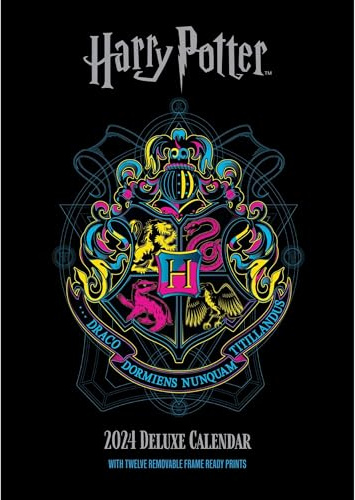 Official Harry Potter 2024 Special Edition Calendar: With Detachable Artwork For Framing