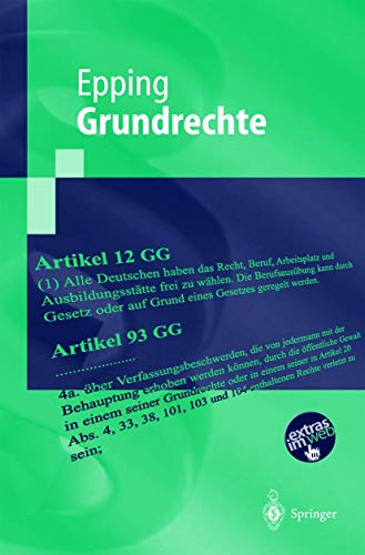Grundrechte (Springer-Lehrbuch)