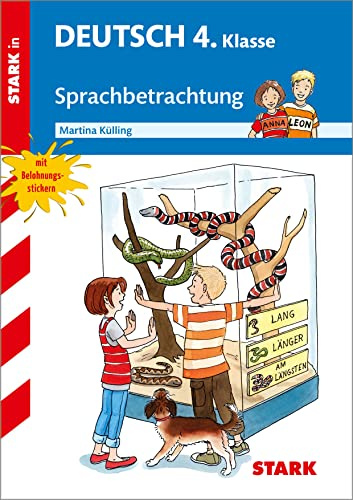 STARK Sprachbetrachtung 4. Klasse - Training Grundschule - Grundwissen, Aufgaben und Lösungen (Grundschule Training)
