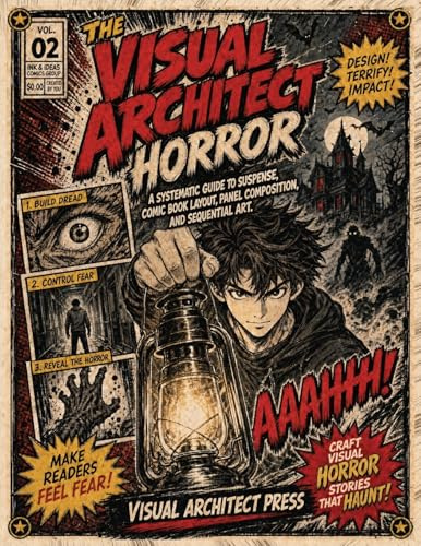 The Visual Architect: Horror - A Systematic Guide to Suspense, Comic Book Layout, Panel Composition, and Sequential Art