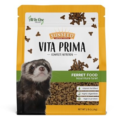 Sunseed Vita Prima Ferret Food - 3lbs