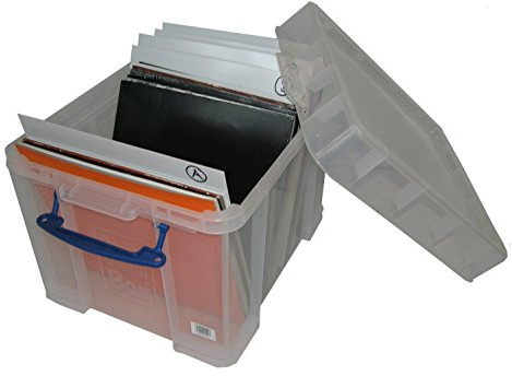 Really Use Box 35CXLCB Aufbewahrungsbox 35 Liter XL, transparent
