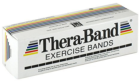 THERA-BAND Übungsband 5,5 m mittel stark rot 1 St