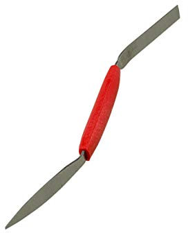 Handelskönig Stukkateureisen 10 mm Gipsereisen Gipseisen Messereisen Stuckwerkzeug Feinspachtel Malmesser für Renovier- und Restaurierarbeiten