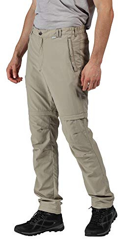 Pantalones técnicos con Perneras Desmontables con Cremallera Leesville p en Tejido Ligero de Poliamida con un Acabado hidrófugo Duradero (DWR)