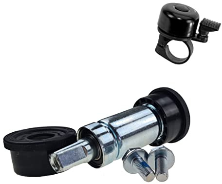 Thun Efficient Jive Fahrrad Innenlager Tretlager ISO JIS D40 L119 mm zum stecken inkl. 1 x Fahrradklingel
