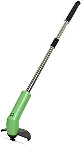 KRASS Rasentrimmer, Kabelloser Kantenschneider Mit Weißen Kabelbindern, Angetrieben Von 6 AA-Batterien, Für Hausgarten, Rasen, Hof, Busch,Collector88