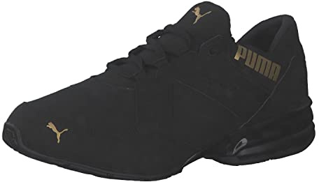 PUMA Herren Enzin Sl V2 Straßen-Laufschuh, Team Gold Schwarz, 45 EU