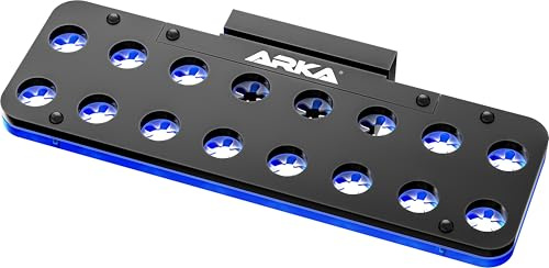 Korallen Ablegerhalter 16 Löcher - myReef Frag Rack für Meerwasseraquarium | für Reef Plugs, Korallenableger, mit Magnethalter, Korallen züchten, Korallenablegerregal, Korallenzucht, Meerwasser