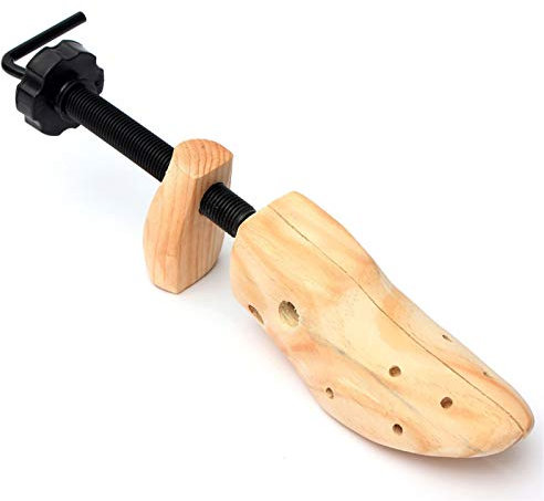 DUNSBY Schuhspanner 1 Stück Schuh Baum Holz Schuhe Bahre, Hölzerne Einstellbare Mann Frauen Wohnungen Pumps Boot Shaper Rack Expander Bäume Größe S/M/L (Color : S)