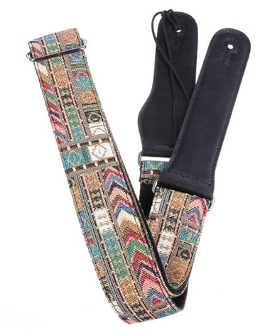 ibasenice Guitar Strap Belt for Electric Acoustic Guitars for Stage Performance Practice Sessions