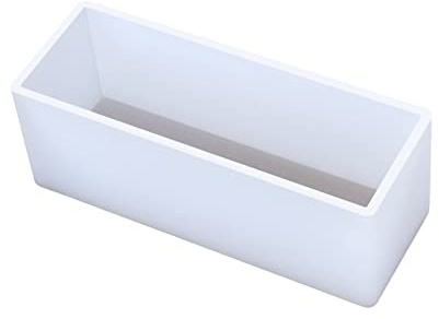 Moule rectangulaire en silicone transparent pour résine époxy