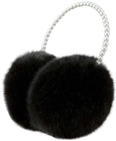 Bastwahl Ear Warmer Women - Weich Mode Ohrenschutz Winter Ohrenschützer Faltbare&verstellbar Ohrenwärmer Kunstpelz Plüsch Ear Muffs Ear Warmers for Women