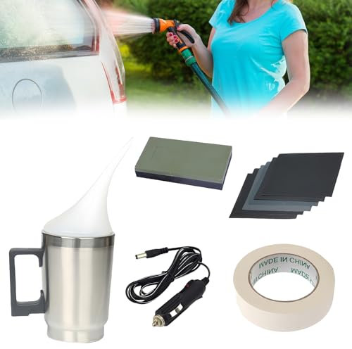 WIYETY Scheinwerfer Aufbereitung Set, Scheinwerfer Polierset, Scheinwerfer Reparatur Set, Scheinwerfer Bedampfen Set, Auto Headlight Vapor Renovation Kit für Vergilbungen, Kratzern, Flecken, Rissen