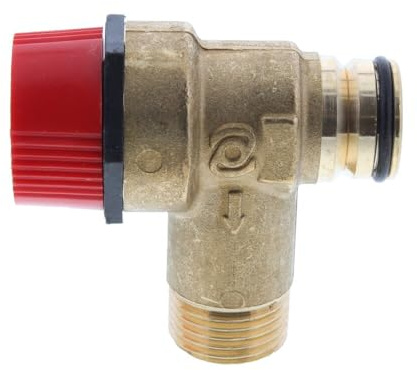 HTS - Baxi Potterton Main Boiler Pressure Relief Valve (3-Bar Male) 7223193