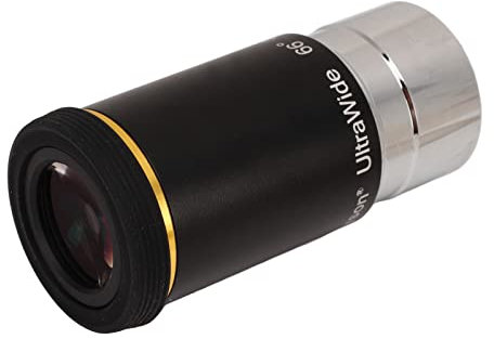 1,25-Zoll-Teleskopokular, Astronomisches Teleskopokular 66-Grad-Ultraweitwinkelokular mit Staubdichter Abdeckung, Optisches Glas aus Aluminiumlegierung Zum Austausch