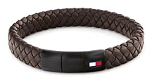Tommy Hilfiger Jewelry Armband für Herren aus Leder - Erhältlich aus Schwarz oder Braun oder Blau