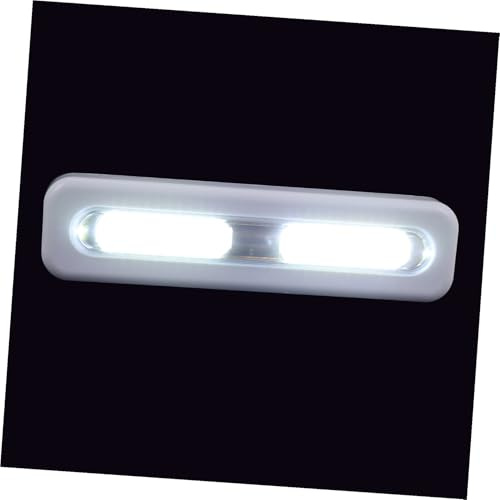 UKCOCO Luz de Noche Táctil de Plástico Blanco para Interiores, Segura | Lamparitas de Noche Control Táctil, Habitación del Hogar, Uso Doméstico