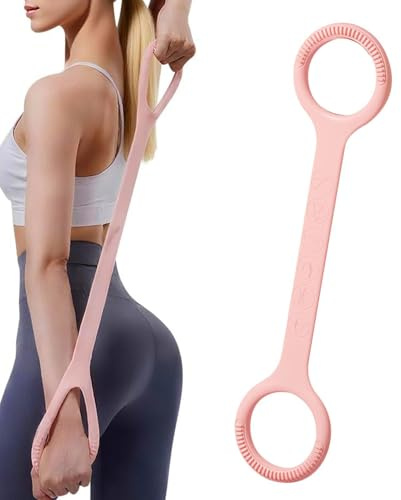 Bandas De Resistencia Figura 8 Correa Elástica Con Silicona | Con Asas Bandas De Resistencia 6,8 Kg Entrenamiento para gimnasio en casa fitness ejercicio yoga brazo hombro y espalda