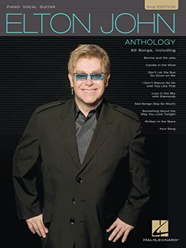 Elton john - anthology piano, voix, guitare