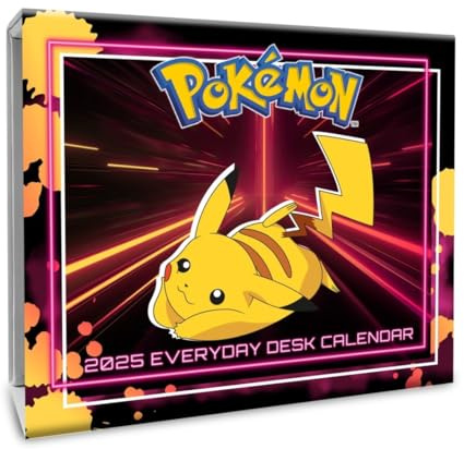 Pokémon Tagesabreißkalender 2025: Von Pikachu bis Zapdos, ein kleiner Kalender für jeden Tag! Tolle Motive für alle Fans von Serie, Videospielen und Pokémon Go in einem Tageskalender zum Abreißen.