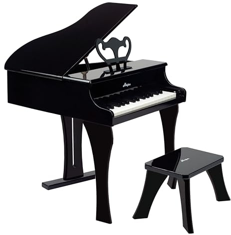Hape E0320 - Pianoforte a Coda, Nero