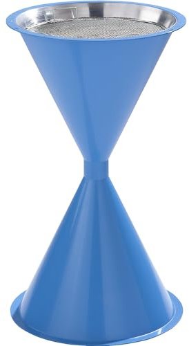 VAR | Kegel-Standascher aus Kunststoff | Ohne Dach, lichtblau