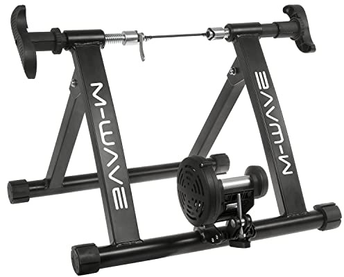 M-Wave Yoke 'N 'Roll 60 Rollentrainer, für 26-29 Fahrräder,einstellbare Magnetbremse, bis zu 120 kg belastbar, Heimtrainer Fahrrad für Indoor, Fahrradfahren zu Hause