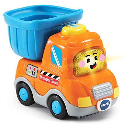 Vtech Toot-Toot Drivers Dumper Truck | Interactive Toddlers Toy for Pretend Play with Lights and Sounds | Suitable for Boys & Girls 12 Months, 2, 3, 4 + Years, German Version