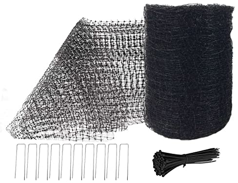 Feitore Deer Fence Netting, 7 x 100 Feet Anti Bird Deer Protection Net Reusable Protective Garden Netting for Plants Fruit Trees Vegetables Against Birds and Other Animals