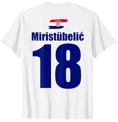 Kroatien Sauf Team Trikot für den Party Urlaub Miristübelic T-Shirt