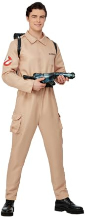 Smiffys Herren Smiffys Officially Licensed Ghostbusters Men's Costume Smiffys Offiziell lizenziertes Ghostbusters Herren-Kostüm