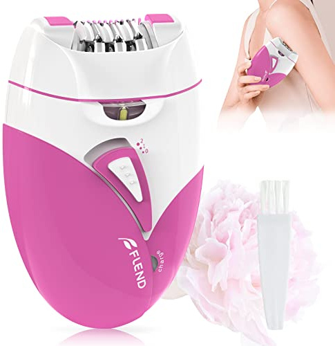 Epilateur Electrique Femme, Electrique Epilateur Femme Sans Fil Épilateur pour Visage des Femme, Épilateur Électrique pour Visage Bikini Jambes Bras Epilation Avec Lumière LED Epilateur Dépilatoire