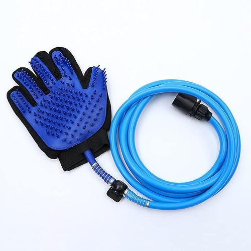 HASEA Pet Grooming Glove - Water Connection Shower - Grooming - Hair Remover Pet Care - Dog - Massage - Care - Dog Spa