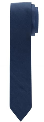 OLYMP Herren Krawatte Krawatte,Einfarbig,super slim
