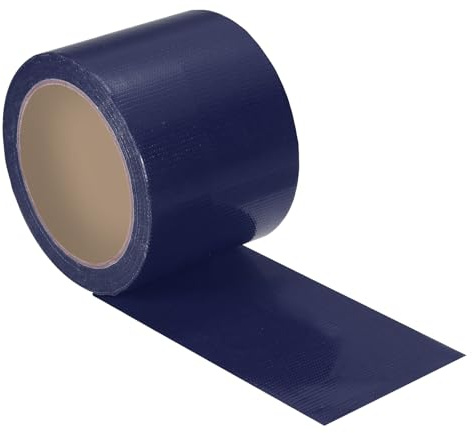 PATIKIL Gaffers Tape 8cm x 20 Meters, Waterproof Gaffer Floor Tape No Residue Non-Reflective Easy Tear for Indoor Outdoor Photography Electrical Cord Industrial Use, Navy Blue