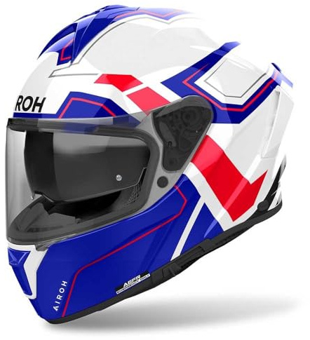 AIROH SPARK 2 DART BLUE/RED GLOSS M