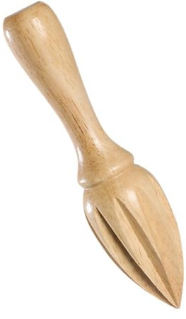 TOPPERFUN Presse-agrumes Manuel En Bois Naturel Pour Citron Et Orange, Extracteur De Jus Compact, Ustensile Cuisine Pratique Pour Usage Domestique