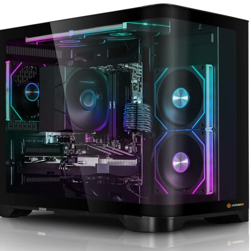 AURUMPC Gamer Fixe Ryzen 5 5600 • GeForce RTX5060Ti 8Go • 32Go DDR4 • 1000Go M.2 SSD • Windows 11 • WiFi • Ventilateur • Unité Centrale Ordinateur de Bureau