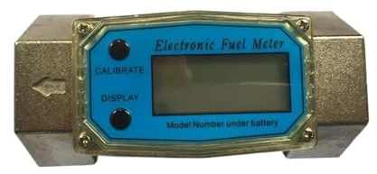 Medidor de flujo electrónico de engranajes de 1,5 pulgadas for combustible, gasolina, queroseno y diésel.