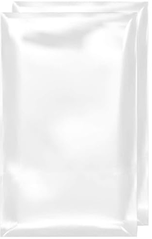 MAGICLULU Housses Protection Plantes Hiver 2 Pièces Film Transparent 60 X 80 CM Isolation Antigel pour Arbustes, Bonsaïs et Petits Arbres en Extérieur