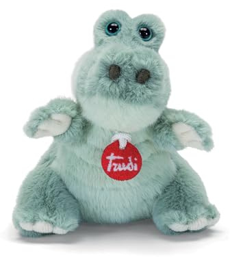 Trudino Crocodile | Peluche Cadeau pour Noël et Anniversaire, Animaux en Peluche | 11,5x13,5x17 cm Taille XS | Trudini | modèle 51392