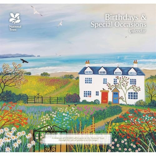 National Trust, Birthday Perpetual Midi Calendar 2025